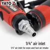 YATO High-Speed Pneumatic Tire Repair Grinder