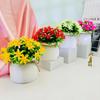 Artificial Orchid Flower Potted Plant Indoor Garden And Living Space Decoration