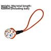 Dog Elastic Rope Balls, Popcorn Dog Toy Balls, Durable and Unbreakable Dog Retrieval Training Interactive Pet Toys