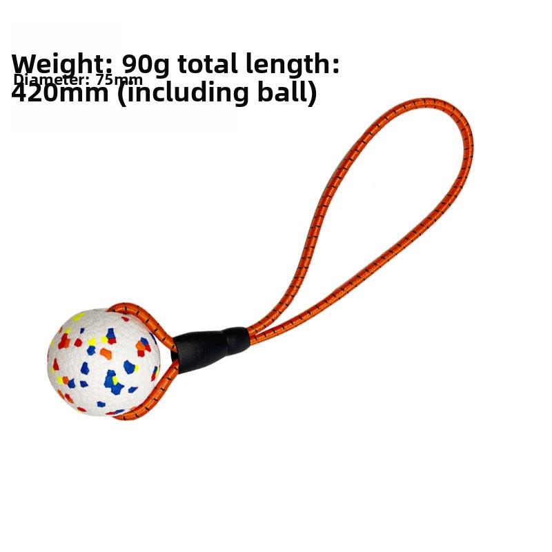 Dog Elastic Rope Balls, Popcorn Dog Toy Balls, Durable and Unbreakable Dog Retrieval Training Interactive Pet Toys