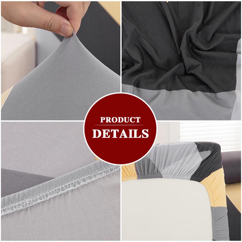 Elastic Sofa Seat Cushion Cover Pet Kids Furniture Protector Stretch Chair Cover Washable Removable Slipcover 1/2/3/4 Seater