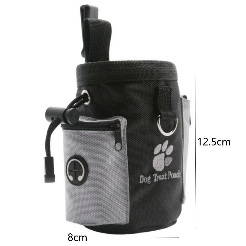Dog Training Treat Pouch Waist Bag Bait Snack Pocket for Obedience Agility Reward Pet Feed Dispenser Hands Free Easy Access