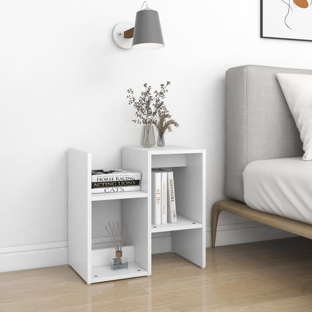 Set di 2 comodini Bianco 50 x 30 x 51,5 cm Truciolato