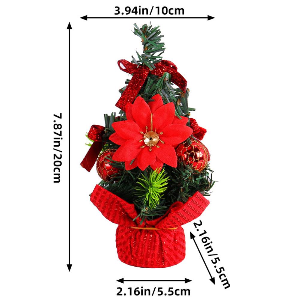 Christmas Tree Ornament Trumpet Christmas Tree Xmas Tree Multi Color Home New Year Festival Party Desktop Bedroom Decoration