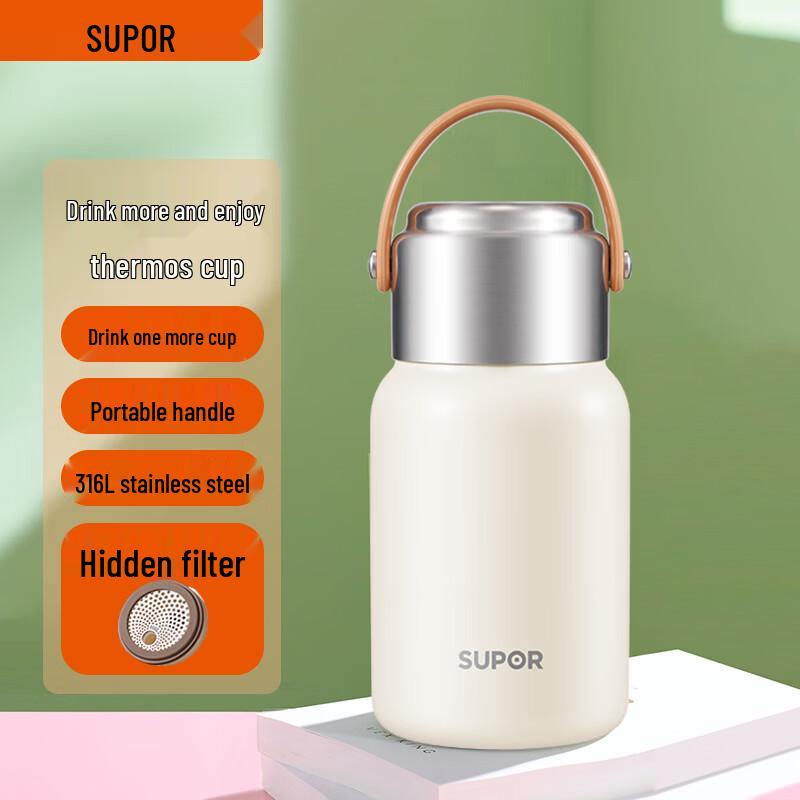 

SUPOR 316L Stainless Steel Thermos Mug