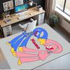 Custom Name Poppy Playtime Printed Carpet,Rug for Office Chair Living Room Bedroom Kitchen Room Decor Gifts.