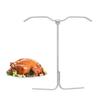 Gancho Pendurador de Peru para Pit Barrel Cooker Aço Inoxidável Rack para Fritadeira de Peru para Cozinhar ao Ar Livre Churrasco no Pátio Festa de Acampamento