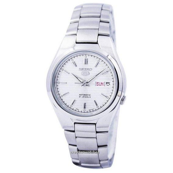 Refurbished Seiko 5 Automatic 21 Jewels SNK601 SNK601K1 SNK601K Men s Watch серебряный