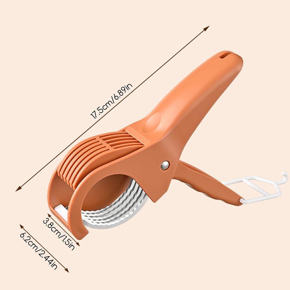 Food Manual Slicers,Stainless Steel Salad Chopper,Rust-Proof Potato Onion Tomato Slicers,Vegetable Fruit Slicers For Salad