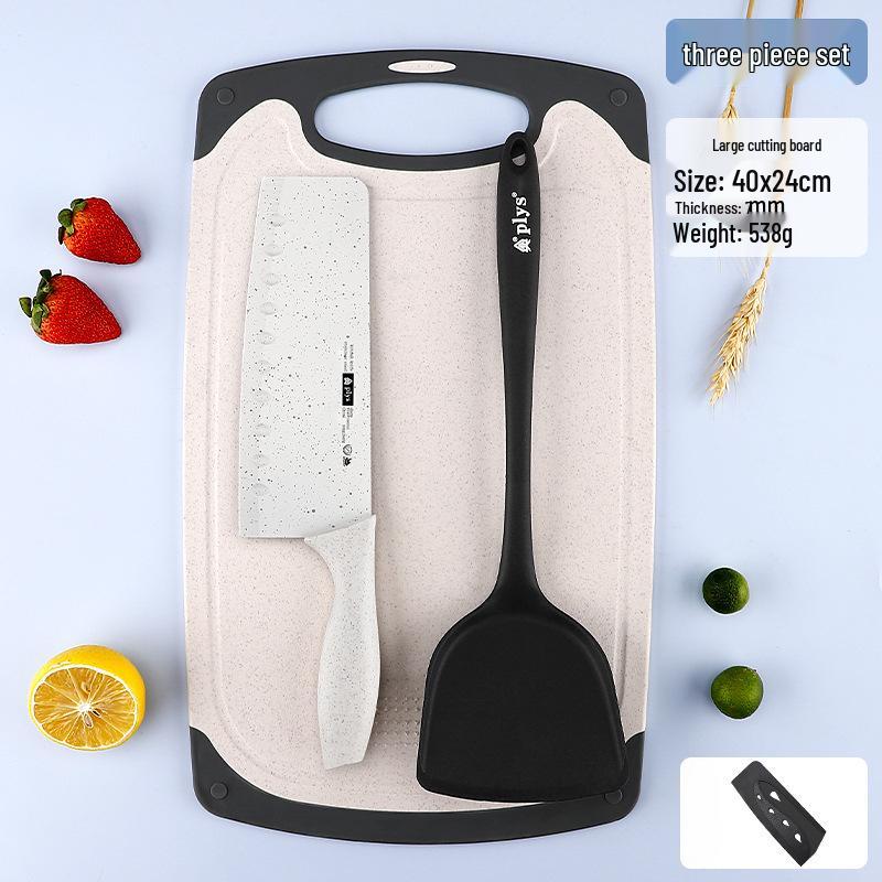 2-in-1 Küchenmesser & Schneidebrett Set für die Zubereitung von Babynahrung – Mehrere Stile erhältlich