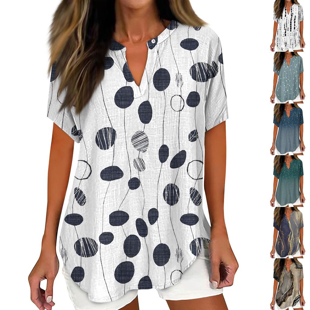 Shirts For Women Linen Button Down Shirt Women Oversized Womens Tops Dressy Casual Short Sleeve Tees For Women Trendy