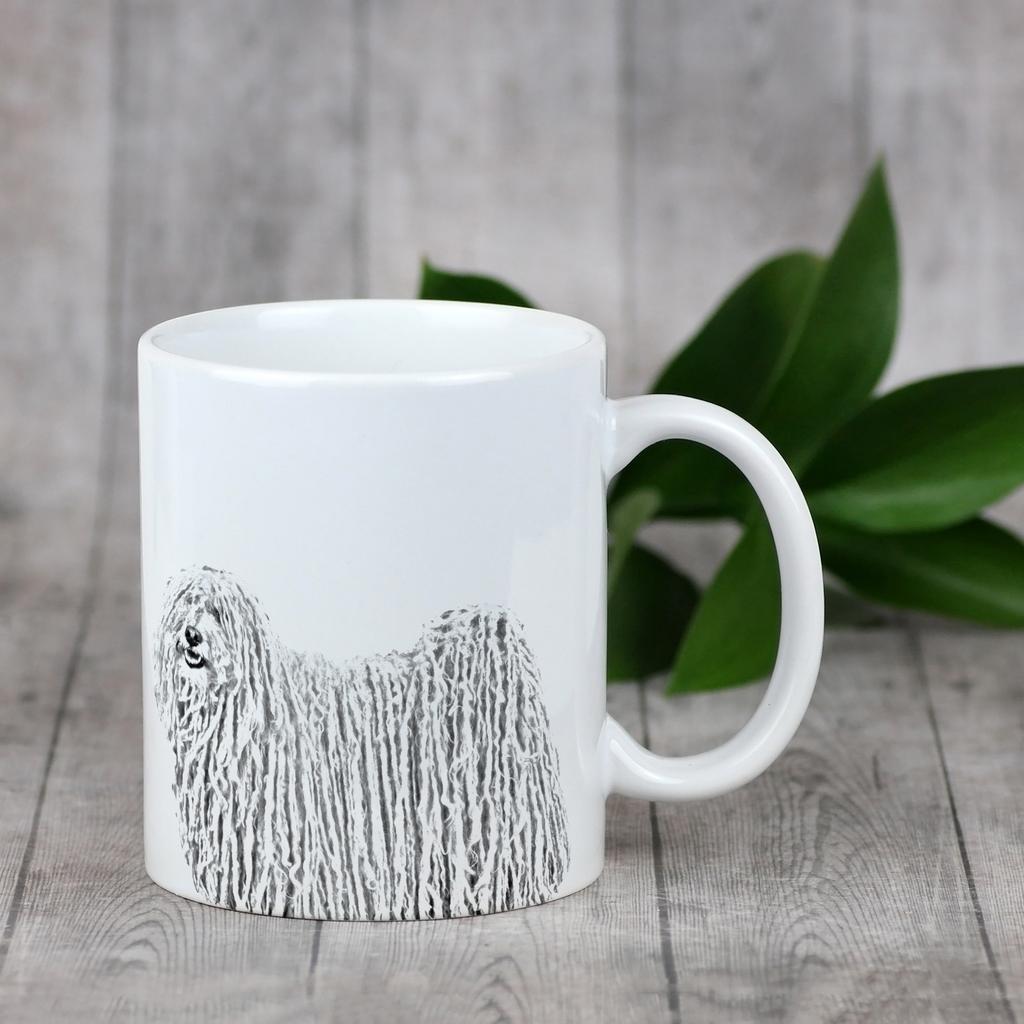 Puli, Hungarian Water Dog - Cup with a Dog, Cup with a Photo, Personalized Gift from the Art-Dog Brand