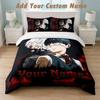 Bedding Set 1 Duvet Cover 2 Pillowcases Tokyo Ghoul Print Soft Bed Linen Bedroom Decor