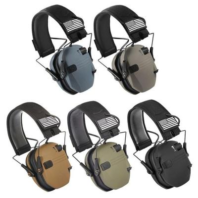Electronic Shooting Headset Headphones for Hearing Protection Ear Protect Noise Reduction Active Hunting Tactical Earmuff