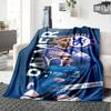 Chelsea Fc Football Player Personalized Name Blanket Gift Personalized Blanket Soft & Cozy Great for Couch Bedding Bed Home Decor All-Season Use