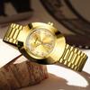 New Top Brand Waterproof Women's Watch Light Luxury Diamond-encrusted Quartz Watch Double Calendar Women's Wristwatch