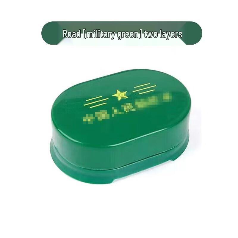 Portable Two-Layer Travel Soap Box