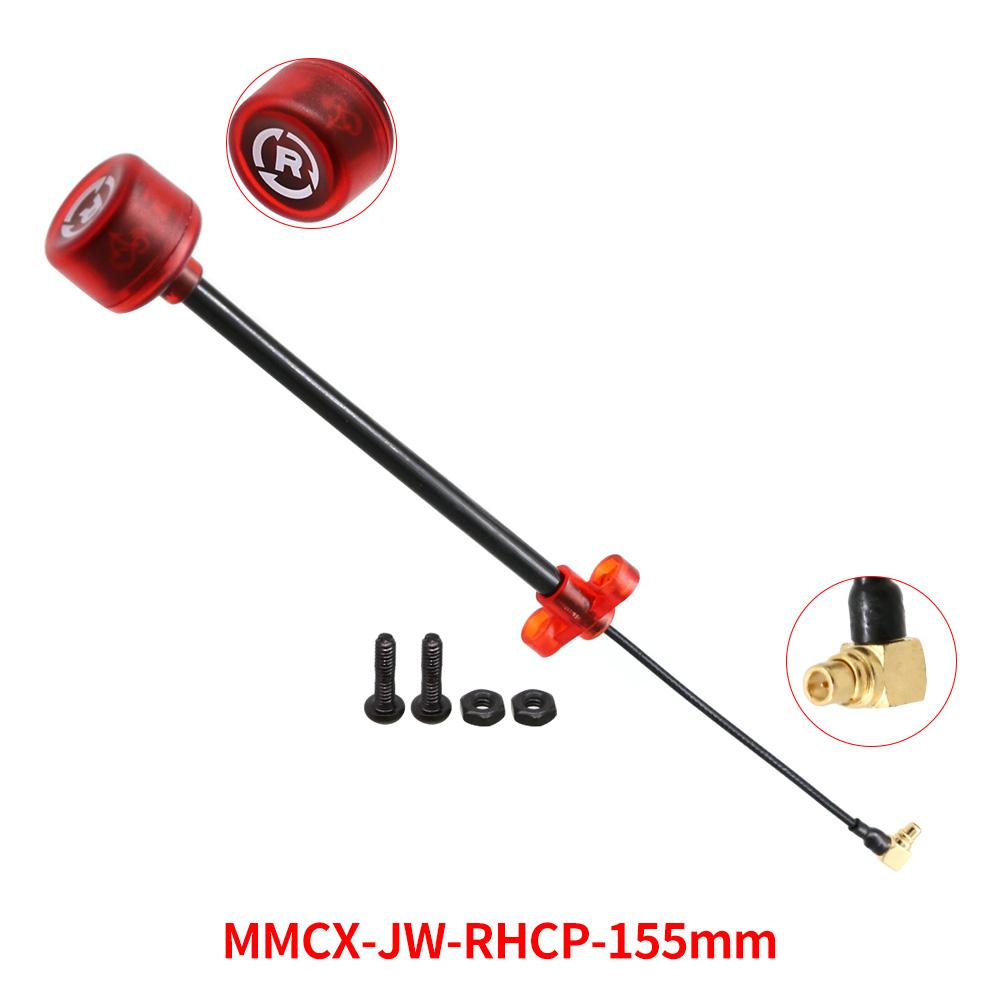 Rush Cherry FPV 5.8G Antenna LHCP RHCP SMA MMCX UFL long range Antenna Connector Adapter Stubby FPV Antenna