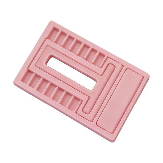 Foldable Phone Holder Credit Card Sized Portable Adjustable Cell Phone Mount for Hands-Free Viewing Easy One-Hand Operation Smartphone Stand