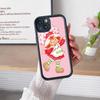S-Strawberry-shortcake Girl Phone Case For IPhone 11 12 13 14 15 16 17 Pro Max Plus Shockproof Protecti Case