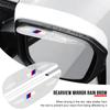 2Pcs Car Rear View Mirror Sticker Rain Shield Shade Cover Decoration for M E34 E36 E60 E90 E46 E39 E70 F10 F20 F30 X5 X6 X1