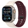Silicone Magnetic Bands Loop Strap for Apple Watch 49mm 46mm 45mm 44mm 42mm For iWatch Series 11 10 9 8 7 6 5 4 3 2 SE 3 Ultra 3