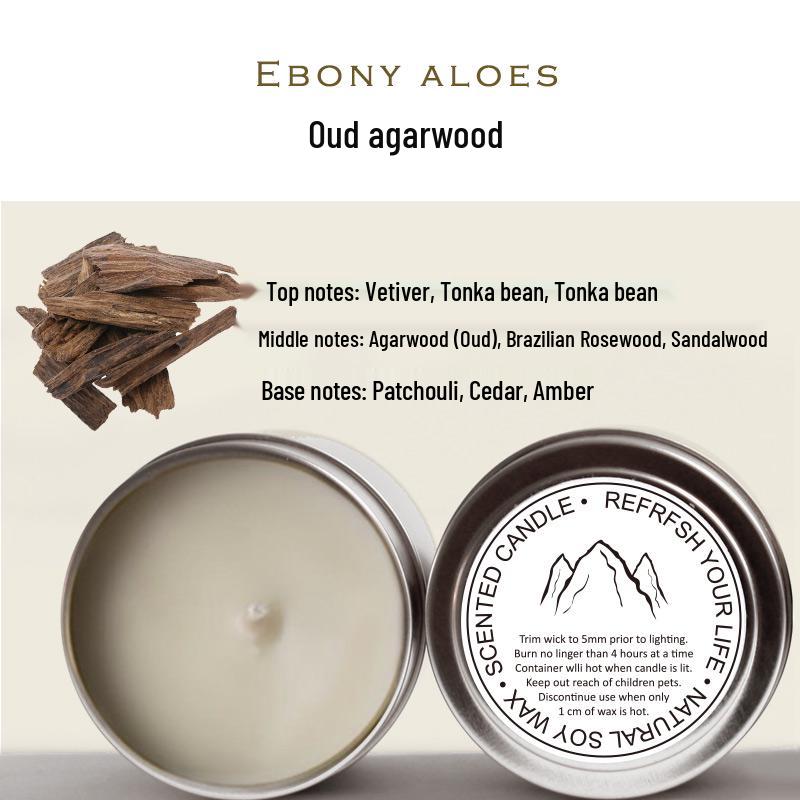 Scented Candles: Handmade Essential Oil for Bedroom, Sleep Aid, Safe for Babies & Pregnant Women, Indoor Fragrance Souvenir