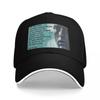 Blade Runner Rutger Hauer Tears in Rain Monolog Baseballkappe lustige Hüte Mode Strand Angelkappe Hut Unisex Luxus Unisexs Damen