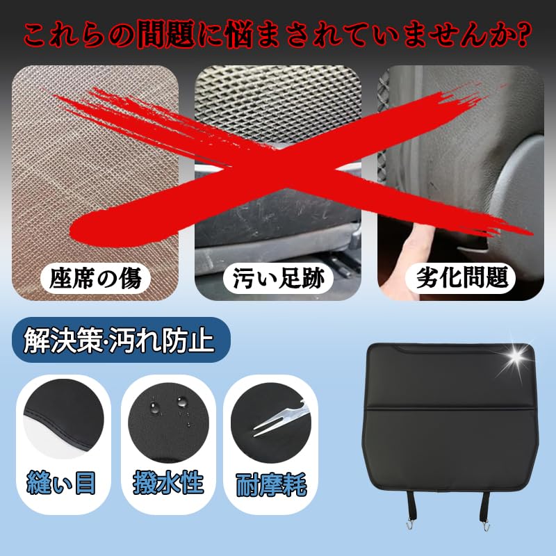 KINKA New BMW MINI Kick Guard for BMW MINI Rear Seat Stain Protection Sheet