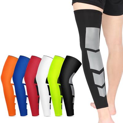 1PC Leg Compression Sleeves Lengthened Elastic Compression Leggings Sports Protection Knee Support Basketball Football
