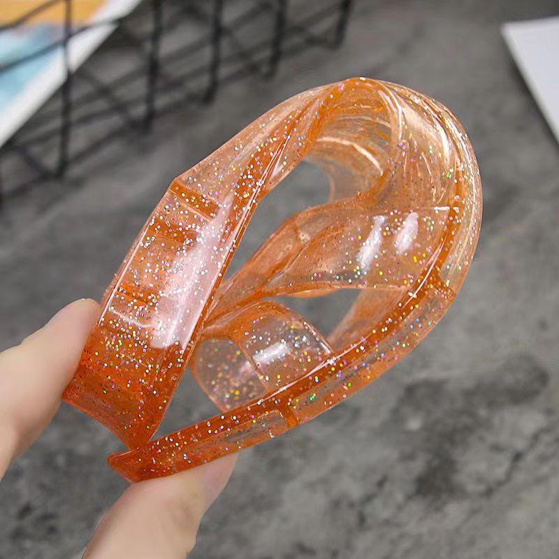 2024 New Arrival Fashion Slides Womens Jelly Flats Shoes Transparent Sandals Anti-slip Round Female Casual Non-slip Woman Sandal