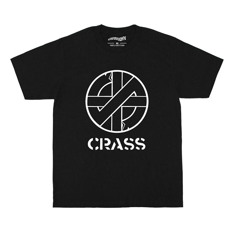Crass T Shirt UK AnarchoPunk SubhuUnisexs Conflict Zounds Black Classic Style Cool Cotton Unisexs Summer Clothing Printed Top Shirt