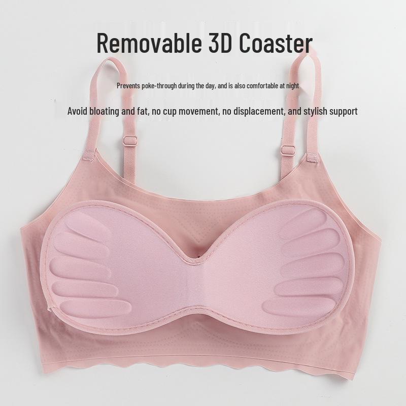 Comfortable Seamless Wireless Plus Size Yoga & Sleep Bra for Women - Beautiful Back Design