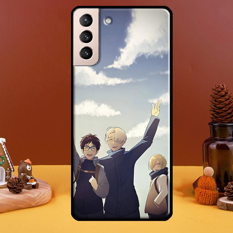 

Аниме Yuri On Ice для Samsung Galaxy S22 Ultra S20 S21 FE S10 S10e S9 Note 10 Plus Note 20 Ultra Чехол для телефона Note 20 Ultra