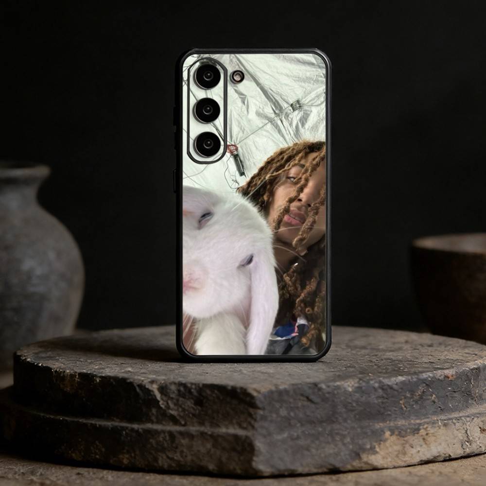 

O-OsamaSon Rapper Phone Case For Samsung Galaxy A13,21s,22,31,32,52,53,71,72,73,Soft Black Cover Samsung a71 4g