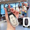 Car Key Case with Metal Buckle for 18-20 Dongfeng Fengguang 580/500/560 Remote Control