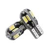 (Amazon Exclusive) LED (White) 6000K Light Bulb T10 Car Motorcycle 8 Row 5630-8SMD (2 Pieces, 6000K (White)
