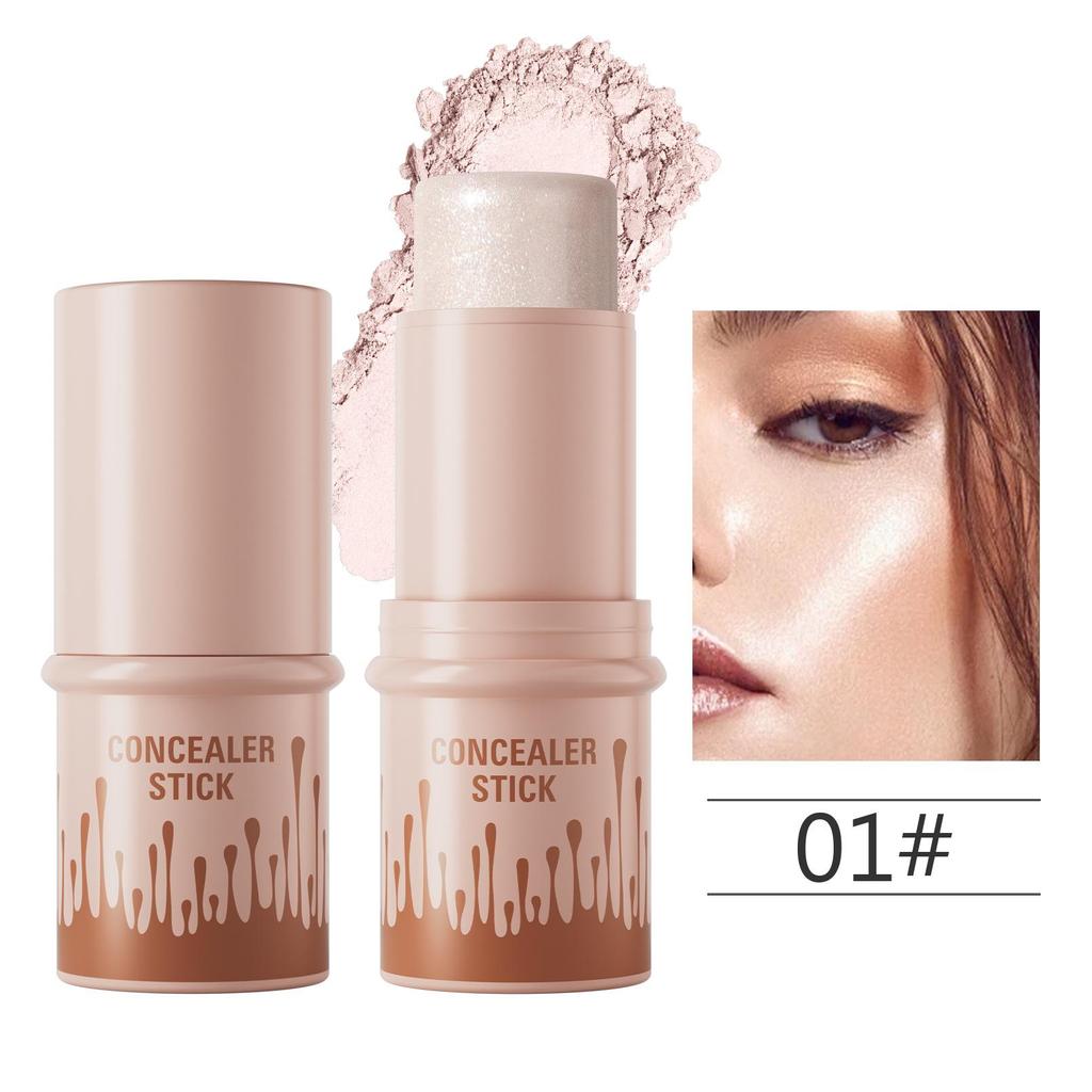Silhouette Brightening Face Highlight Dreidimensionaler Contouring Concealer Mehrfarbiger Contouring Stick