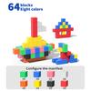 32/64/96Pcs/Set Magnetic Cube Building Block Preschool Learning Educational Colorful Building Brick Construction