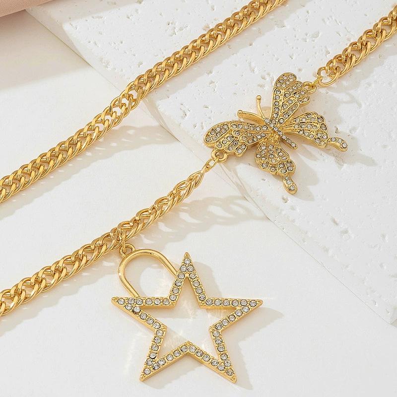 Modische Damenhalskette