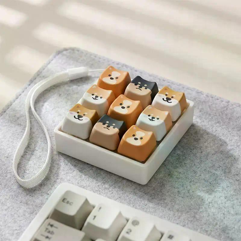 Animal Keycap Keychain Lightweight Fun Decor For Bags Keys Ideal Stress Reliever