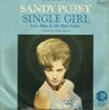 7inch Record SANDY POSEY  Single Girl  Blue Is My Best Color K13612 MGM Records 1966 US Rock Used