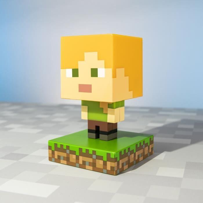 Lampe de nuit - PALADONE - Minecraft Alex - 11 cm - Fun - Écologique