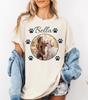 Custom Photo Dog Comfort Colors, Personalized Pet Portrait Tee, Puppy Shirt E-912