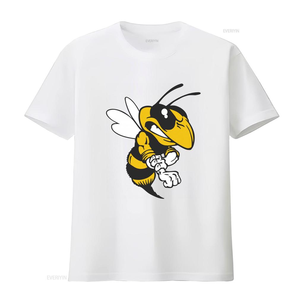 Angry Bee Funny Comic Slogan Cool Vintage Retro T Shirt 2538 Vintage Washed Comfortable Breathable Streetwear Stylish