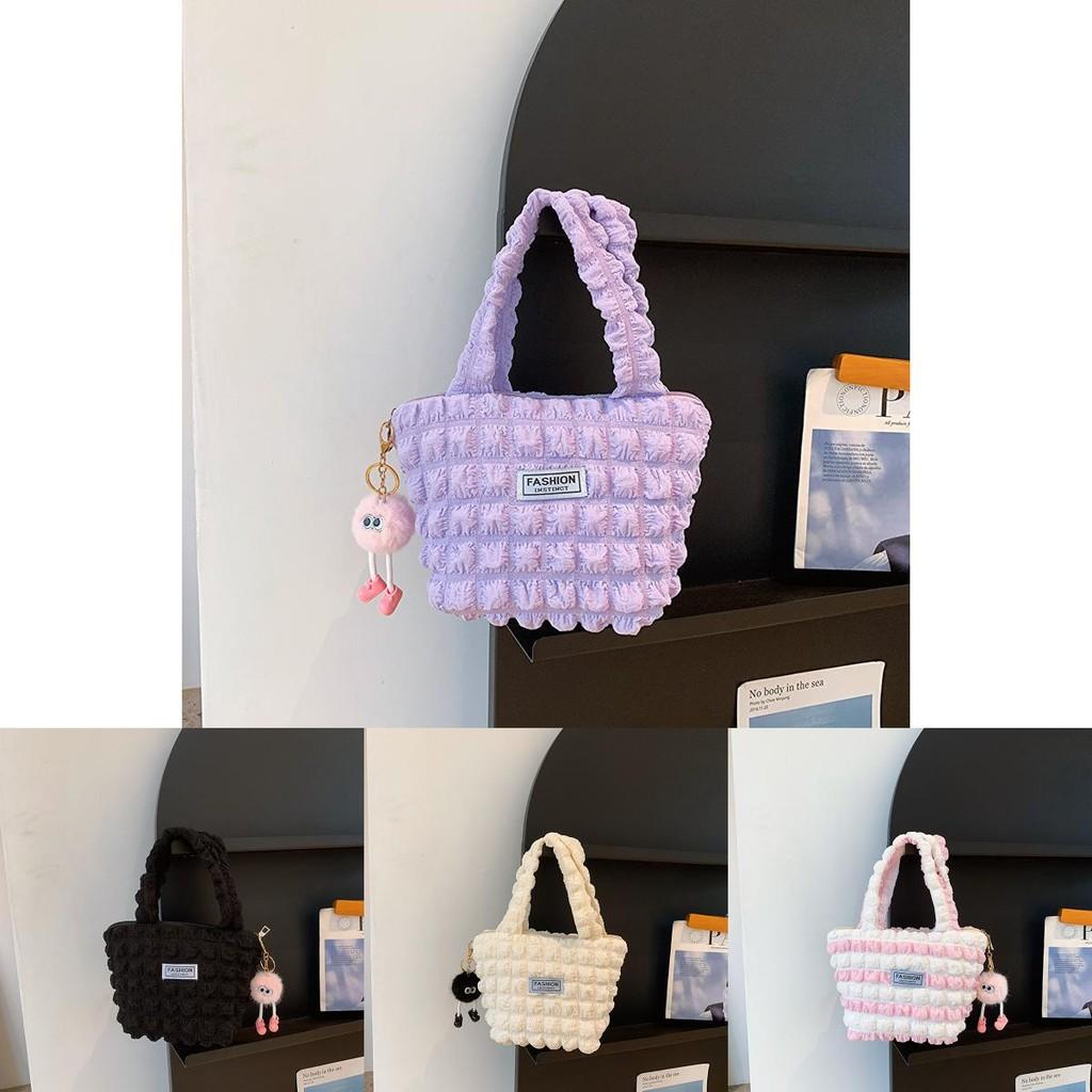 Chic Canvas Handbag For Women Trendy Summer Small Square Bag In Multiple Colors