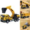 Childrens Alloy Excavator Toy With Inertia Drive For Engineering Play And Handeye Coordination