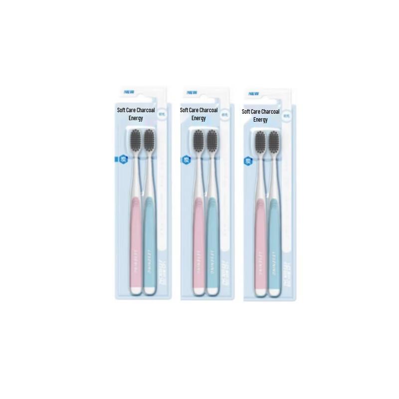 Lengsuanling Gentle Charcoal Toothbrush 6-Pack