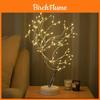 Tree Shape Led Desk Lamp With Touch Control For Holiday Decoration And Night Lighting