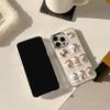 Epoxy Glitter Cartoon Kt Cat Mobile Phone Case For Iphone17Promax Cute Apple 16 Girl Heart 15 Soft